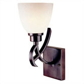 Beyond Modern  Vanity Wall Sconce in Weathered Copper