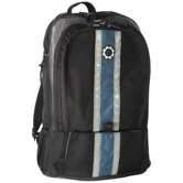 Center Stripe Backpack Diaper Bag