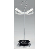 Rain Holder-02 Umbrella Holder with Tray in Chrome