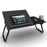 Lap Tray with Adjustable Legs and Work Angle