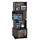 Rotating Media Storage Cubes (Set of 4)
