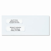 Dubl-Vue Grip-Seal Window Envelopes, Paper, 4 1/8 x 9 1/2, White, 500/bx