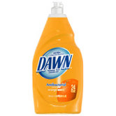 24 Oz Orange Scent Concentrated Ultra Anti-Bacterial Dishwashing Liquid
