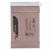 Caremail Rugged Padded Mailer, Side Seam, 6 x 8 3/4, Light Brown, 25/pack