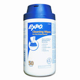 Dry Erase Board Cleaning Wet Wipes, 6 x 9, 50 wipes