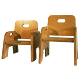 Seat Height Stacking Kid's Club Chair