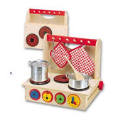 Wooden Cook Top Ages 3 Up