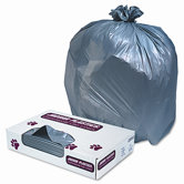 Industrial Strength Commercial Can Liners, 60 Gal, 100/Carton