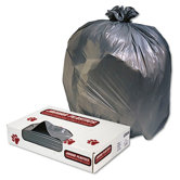 Low-Density Can Liner 56-Gallon, 1.1 Mil in Gray
