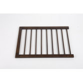 Step Over Gate Extension in Walnut