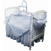 Crib Bedding Collection in Sherbert Blue