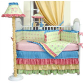 Crib Bedding Collection in Cha Cha Cha