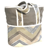 Chevron Tote Diaper Bag