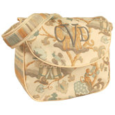 Cirque Blue Messenger Diaper Bag