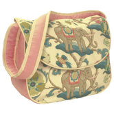 Cirque Pink Messenger Diaper Bag