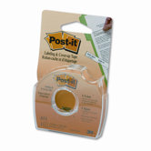 Labeling and Cover-Up Tape with Non-Refillable