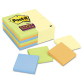 3 x 3, Four Colors, 24 90-Sheet Pads/pack