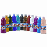 Ready-To-Use Tempera Paint, 12 Pack
