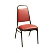 20" Square Back Metal Classroom Stacking Chair