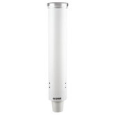 Small Pull-Type Water Cup Dispenser in White