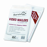 Tyvek Air Bubble Video Mailer, Flap-Stik, Side Seam, 6 1/2 x 9, White, 2/pack