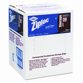 Double Zipper Storage Bag, 1 qt., 500/Box
