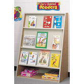 Koala-Tee Book Display Rack with Rear Shelves