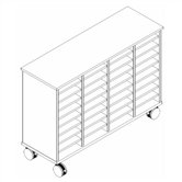 Encore Mobile Mailbox Cabinet