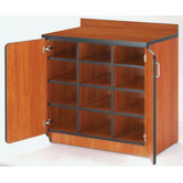 Illusions Base Cubicle Cabinet without Doors
