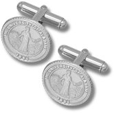 NCAA Sterling Silver Logo Cuff Links
