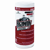 Brawny All Purpose Perforated Dry Wipes, 11 x 9-3/8, WE, 84/ctn