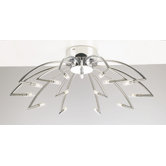Trundle 15 Light Semi Flush Mount