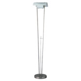 Uoo  Floor Lamp in Satin Nickel