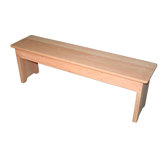 Lumberjack Oak Bench