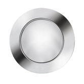 LED Walkover Round Deck Light in Chrome