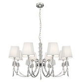 Portico Eight Light Pendant in Chrome