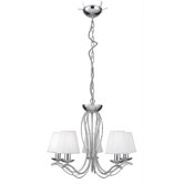 Andretti Five Light Pendant in Chrome