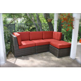 Cadiz Sectional Sofa with Cushions