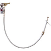 Steel Cable Locking System in Silver