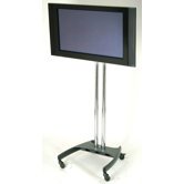 Dual Pole Nesting TV Stand