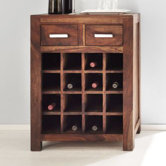 Weinregal "Wiam" mit 2 Schubladen