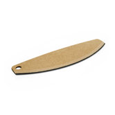 Pizza Cutter in Natural with Slate Core