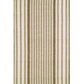 Woven Chocolate Ticking Rug