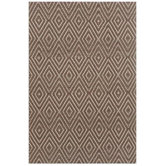 Woven Diamond Charcoal/Taupe Rug