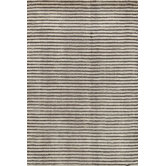 Cut Stripe Grey Rug