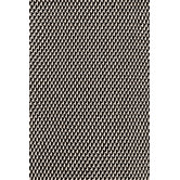 Two Tone Rope Black/Ivory Rug
