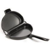 18" Non-Stick Omelette Pan with Lid