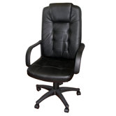 High-Back Executive Chair with Arms