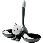 Tigrito Cat Bowl in Grey