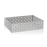 Stainless Steel Dots Rectangle Holder
